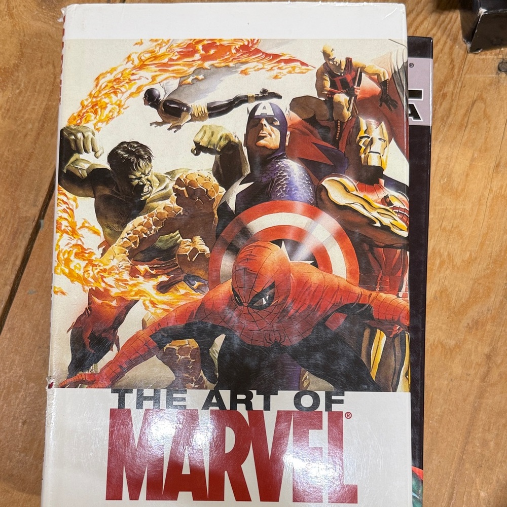 The Art of Marvel Hardcover Book